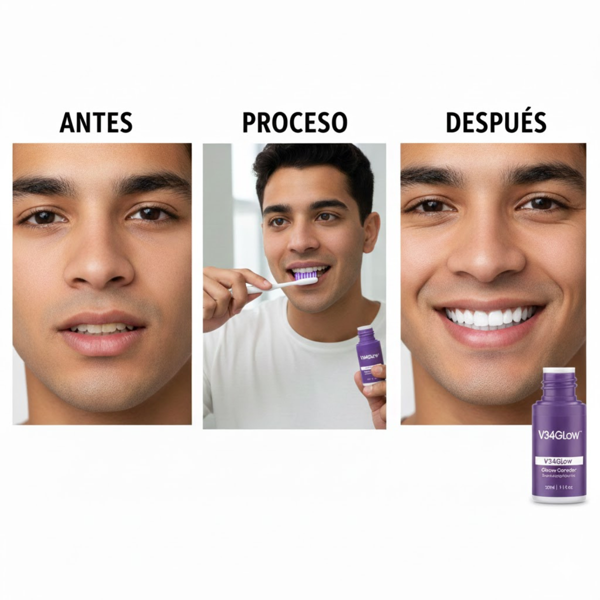 Blanqueador Dental Morada v34