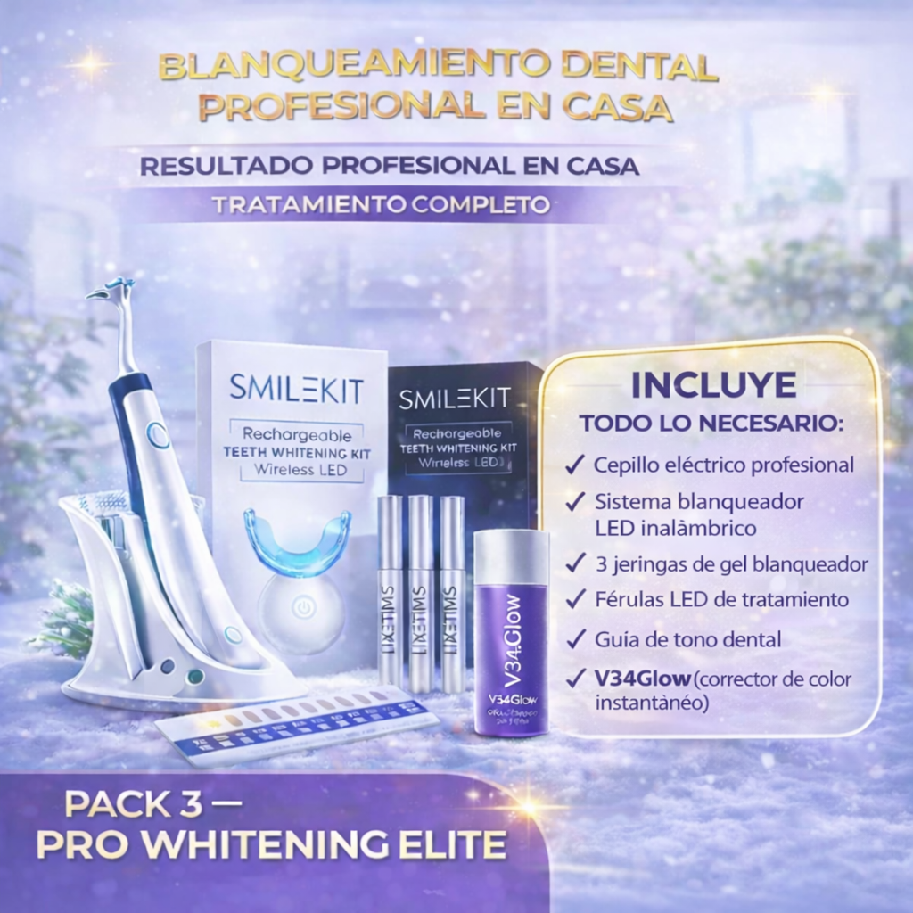 Blanqueador Dental Morada v34